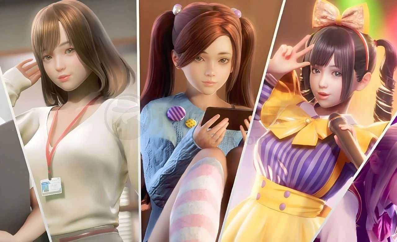 《职场少女》款 3D 版的绅士游戏，真正实现了模拟人生！-1
