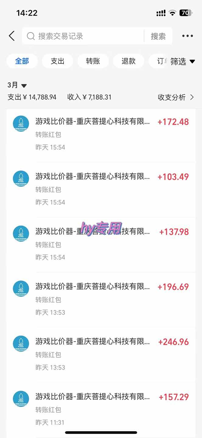 游戏全自动挂机躺赚项目，日入千元，小白轻松上，,长期稳定-5