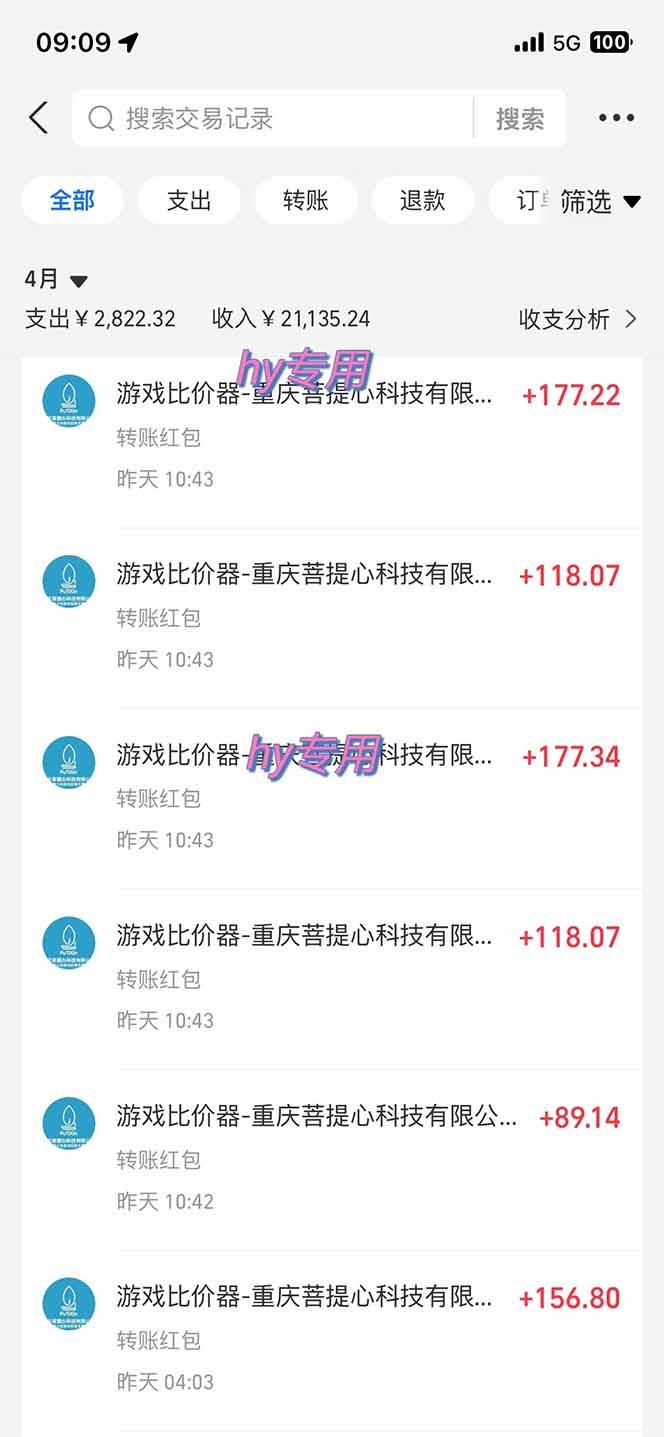 游戏搬砖项目，每天收益千元，全自动操作可矩阵放大-2