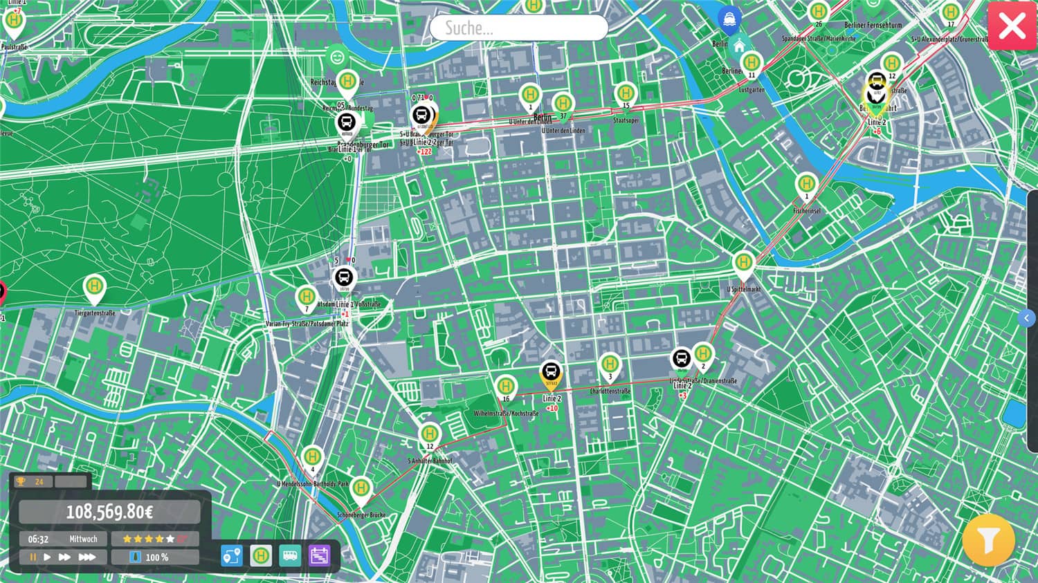 《City Bus Manager 城市公交经理》v2.2.18 中文版 -1