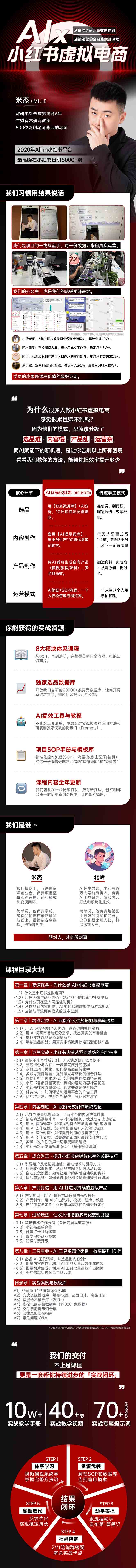 单号月收3w+，小红书低成本搞钱课《AI×小红书虚拟电商》全套-2